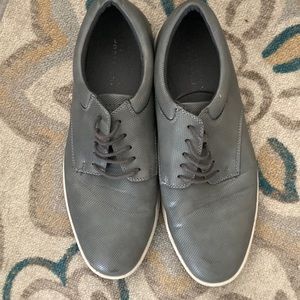 Perry Ellis casual dress shoe Mens 9 grey